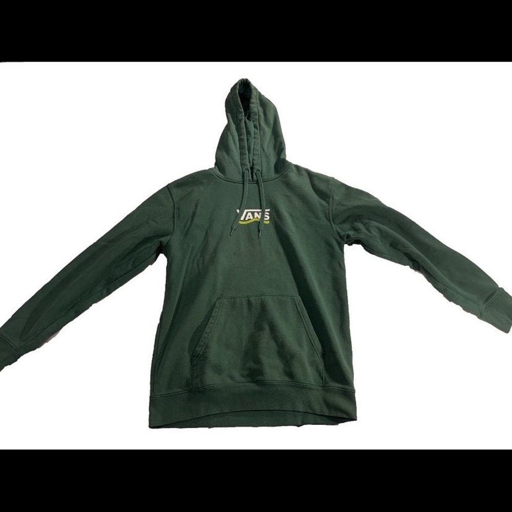 Vans Off The Wall Men’s Size Medium Green Pullover Hoodie